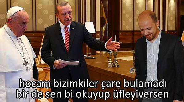 Papa'yı Türkiye'ye geldiğine pişman ettirecek 20 caps