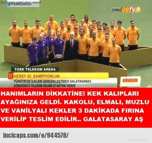 Galatasaray'dan bir tuhaf tören.. 4 yıldız mı, kek kalıbı mı?