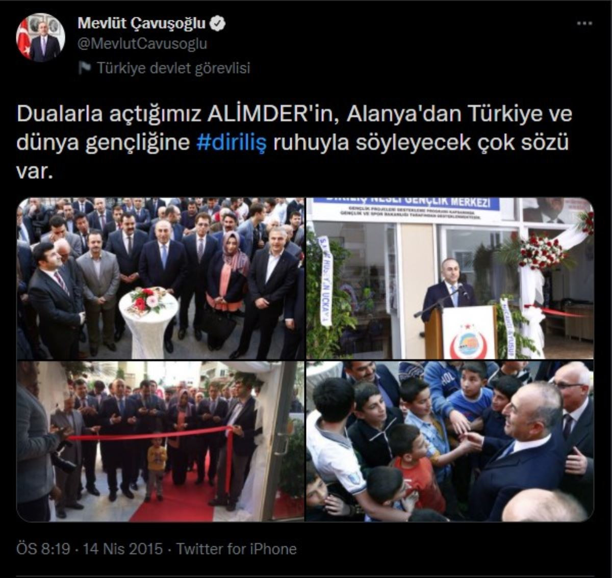Çavuşoğlu Katliam Yaşanan Tarikat Derneğinin Açılışına Katılmış - Resim: 1