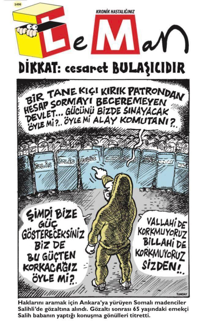 Dikkat: Cesaret bulaşıcıdır... Leman'dan olay kapak - Resim: 1