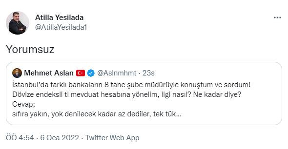 Atilla Yeşilada 8 Bankanın Şube Müdürünün Açıkladığı Gizli Bilgiyi Paylaştı - Resim: 1