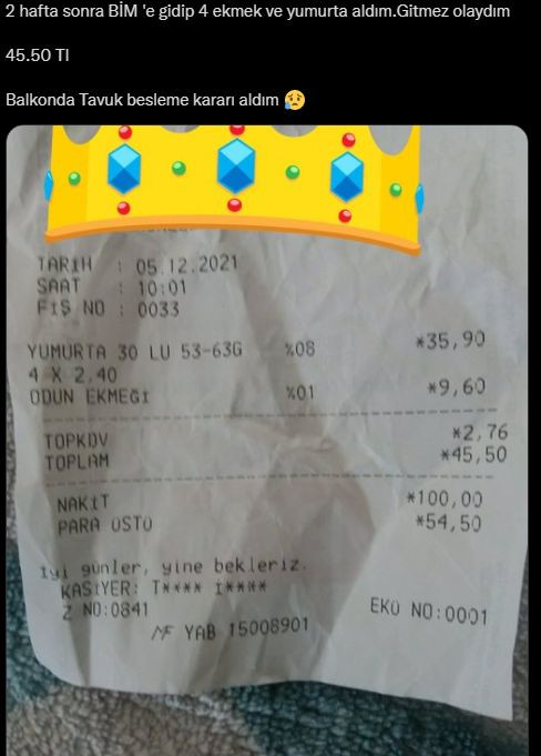 BİM'de Ekmek ve Yumurta Fiyatları İsyan Ettirdi - Resim: 1