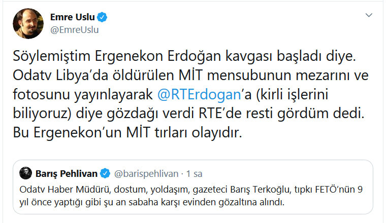 FETÖ’cüler Barış Terkoğlu’na gözaltı kararını böyle alkışladı - Resim: 2