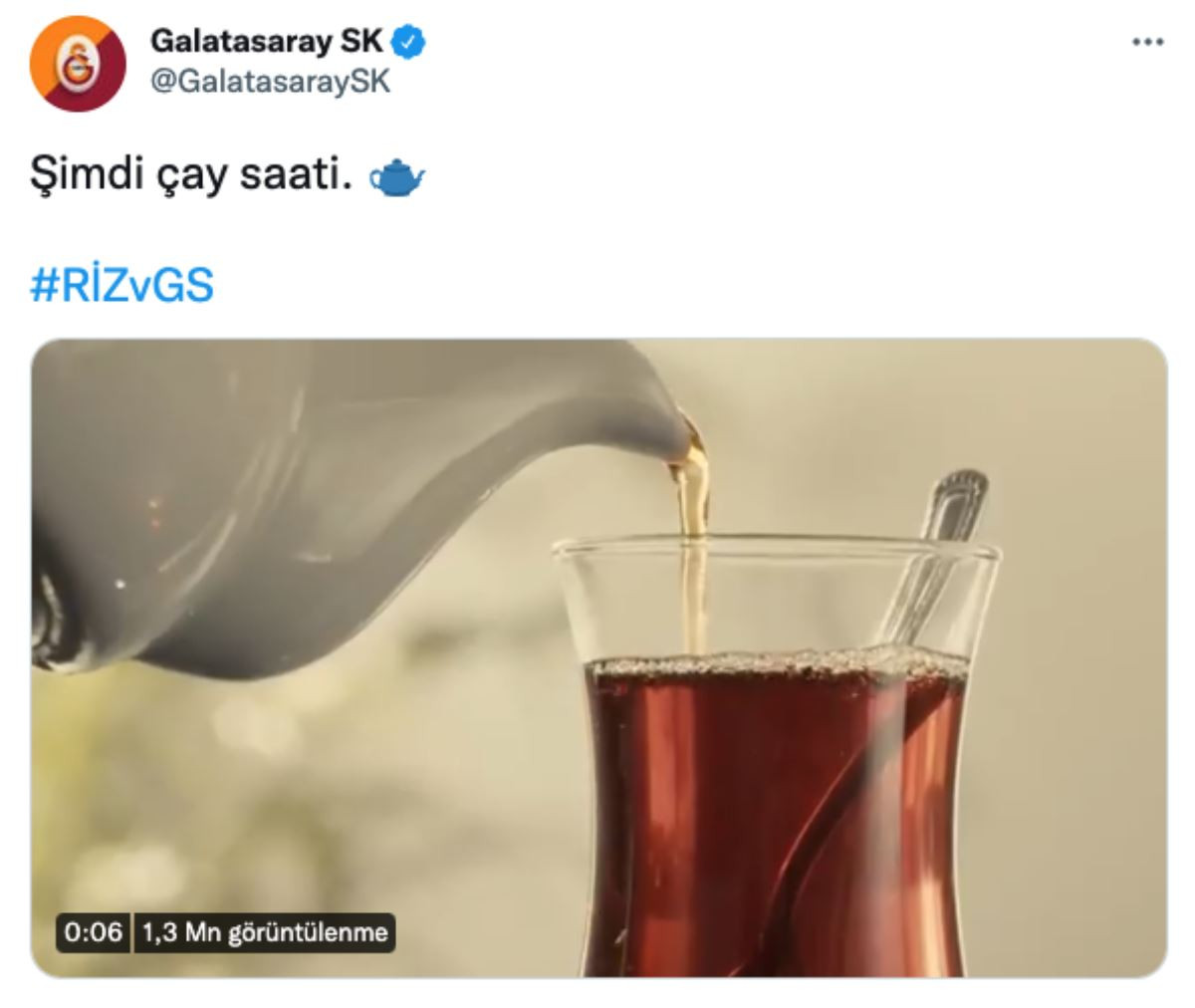 Galatasaray'dan Rize'ye Flaş Gönderme: Şimdi Çay Saati - Resim: 1