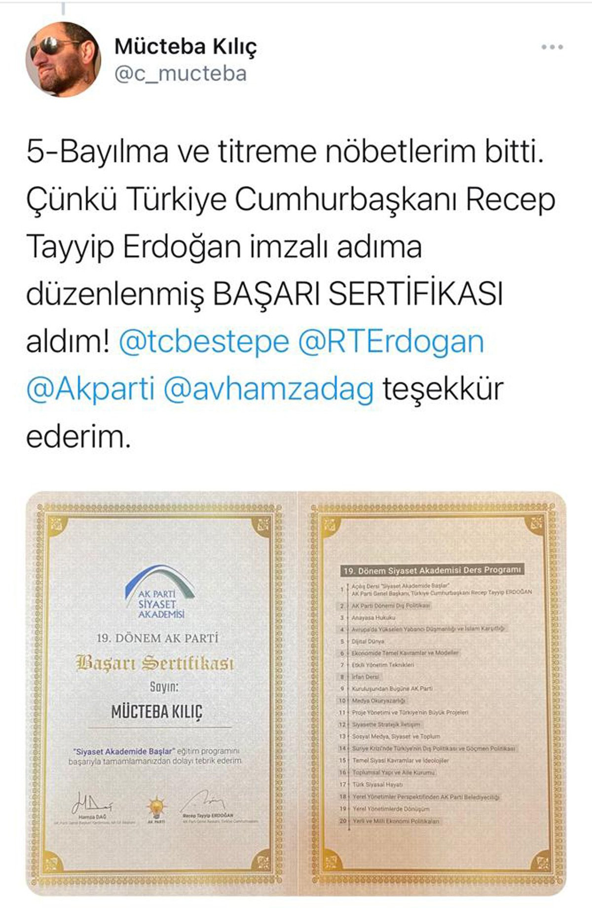 FETÖ alnından öptü, AKP başarı sertifikası verdi - Resim: 2