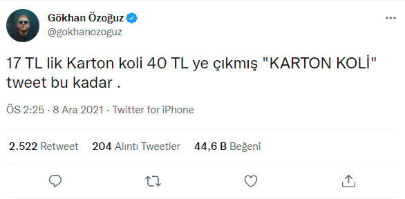 Gökhan Özoğuz Zamlara İsyan Etti - Resim: 1