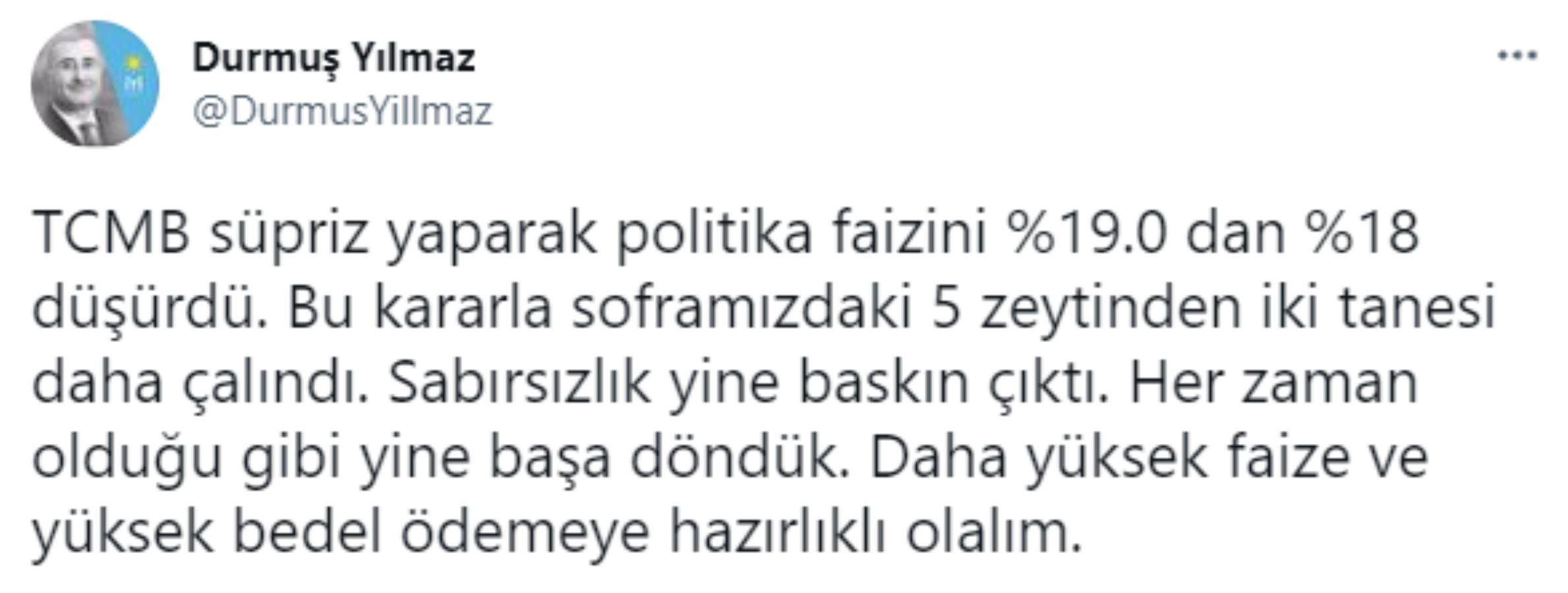 Eski MB Başkanı Yılmaz'dan Kritik Uyarı: Yüksek Bedel Ödemeye Hazır Olalım - Resim: 1