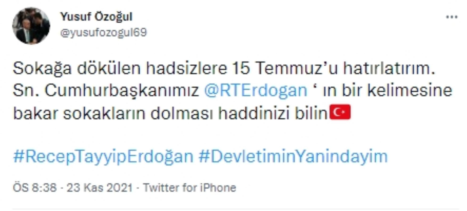 AKP'li Yusuf Özoğul Hayat Pahalılığını Protesto Edenleri Tehdit Etti - Resim: 1