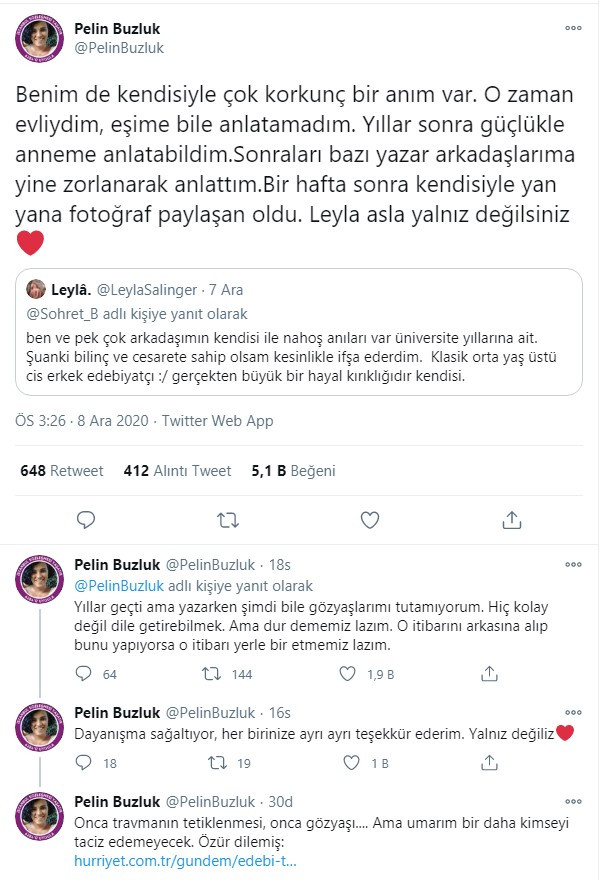 Ünlü yazar Hasan Ali Toptaş'ın kadınlara yönelik tacizleri ifşa oldu - Resim: 1