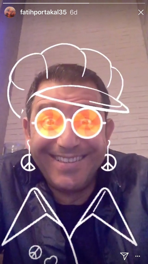 Fatih Portakal’ın Instagram çıkartmalarıyla imtihanı: 70’li yıllara döndü - Resim: 1