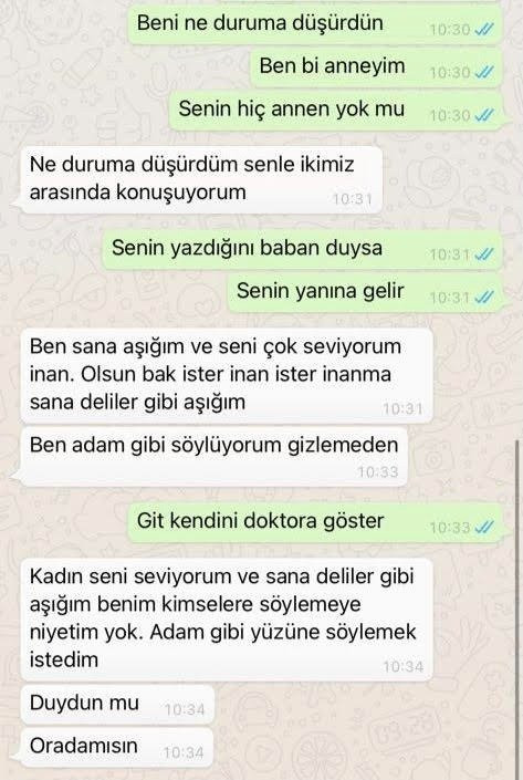 Esra Erol'u Aratmayacak Olay: Kayınvalidesine Aşık Adamın Şok Mesajları - Resim: 1
