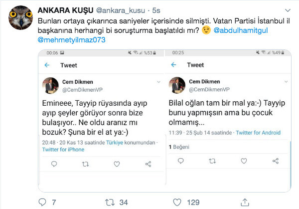 Vatan Partisi yöneticisi Erdoğan'la ilgili eski tweetlerini sildi - Resim: 1
