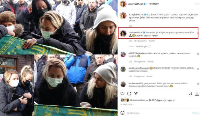 Eşini Kaybeden Ece Erken'e Hatice'den Destek Mesajı - Resim: 1