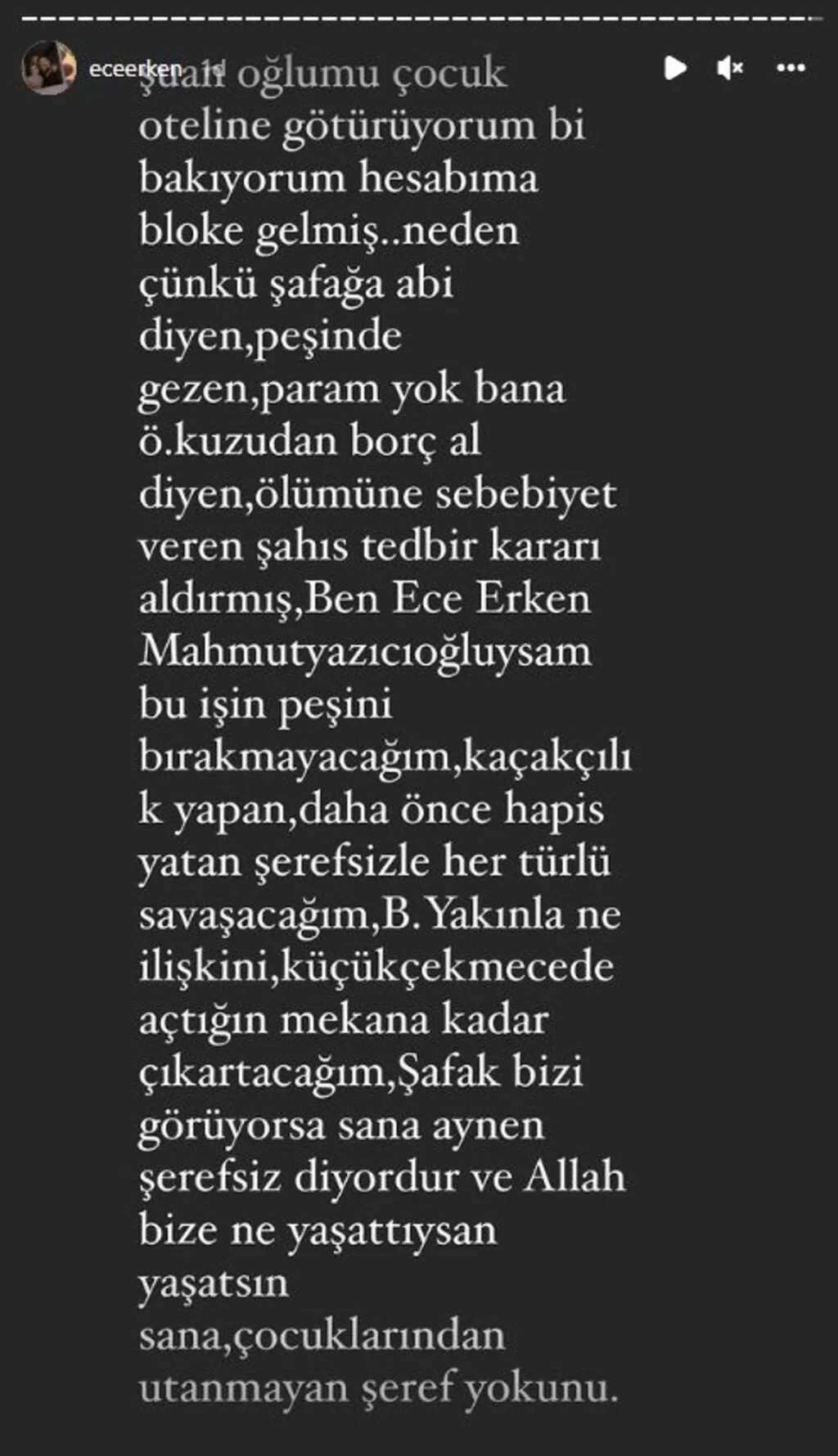 Ece Erken Hesabı Bloke Edilince Çıldırdı: Bu İşin Peşini Bırakmayacağım - Resim: 1