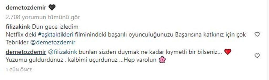 Filiz Akın'dan Demet Özdemir'e Aşk Taktikleri Yorumu - Resim: 1