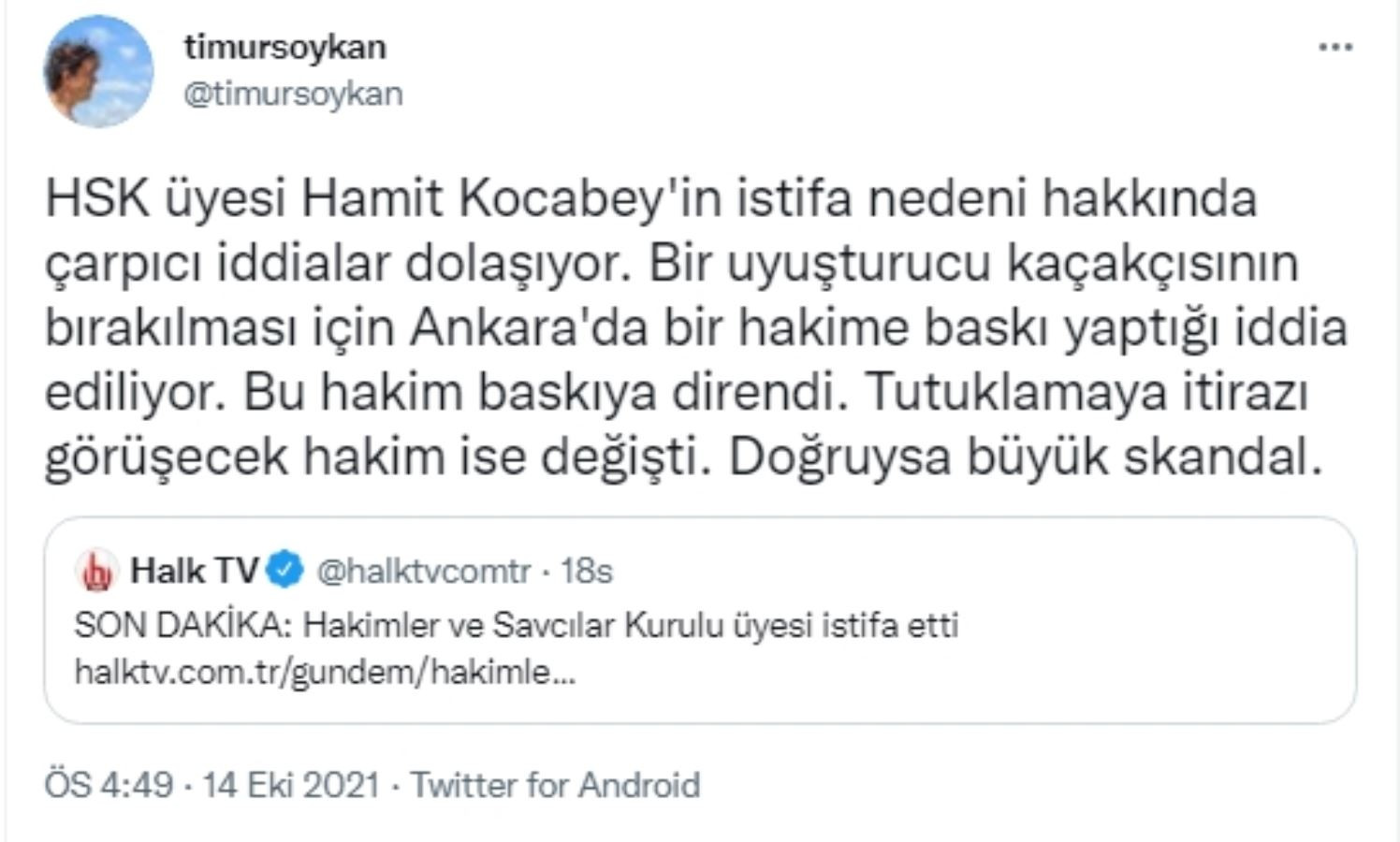 HSK'deki istifa Hakkında Flaş Uyuşturucu İddiası - Resim: 1