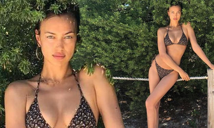 Irina Shayk'ın bikinili fotoğrafına beğeni yağdı - Resim: 1
