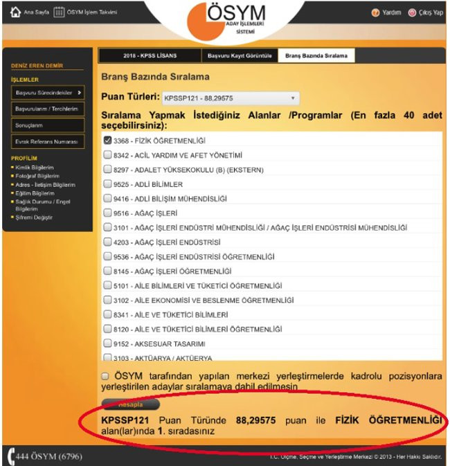 KPSS Türkiye birincisi Deniz Eren Demir'i mülakatta 54 puanla elediler - Resim: 1