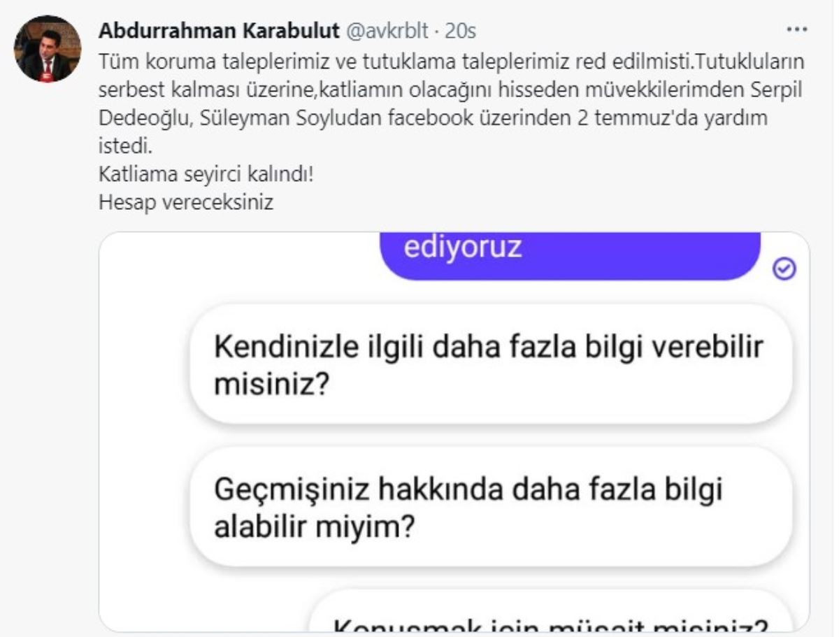 Konya'da Katledilen Dedeoğulları Ailesinin Soylu'dan Yardım İstediği Ortaya Çıktı - Resim: 2