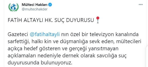 Türkiye'yi Suriye'ye savaşsız kaybettik diyen Fatih Altaylı'ya suç duyurusu - Resim: 1