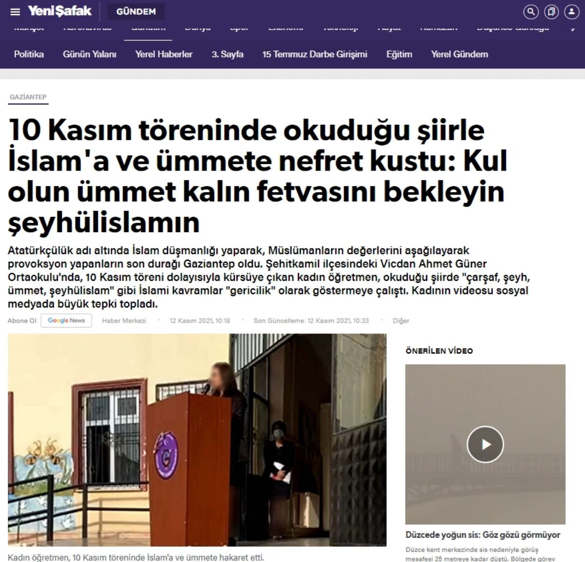 Hedef Gösterilmişti: Yıkın Heykellerimi Şiirine Soruşturma - Resim: 2