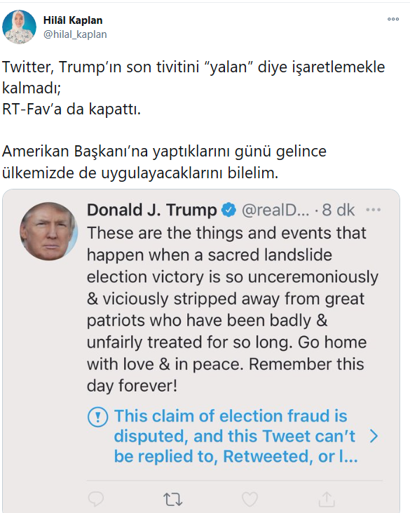 Trump Olayı Pelikan'ı Korkuttu: Hilal Kaplan'dan Tuhaf Yorum - Resim: 1