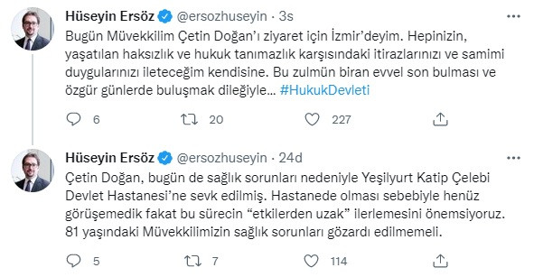 Cezaevine Giren Emekli Orgeneral Çetin Doğan Hastaneye Sevk Edildi - Resim: 1