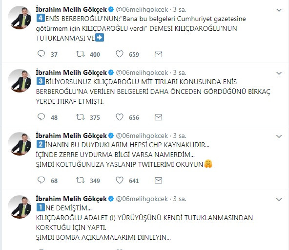 Melih Gökçek'ten bomba iddia: Kemal Kılıçdaroğlu'nu hapis korkusu sardı! - Resim: 3