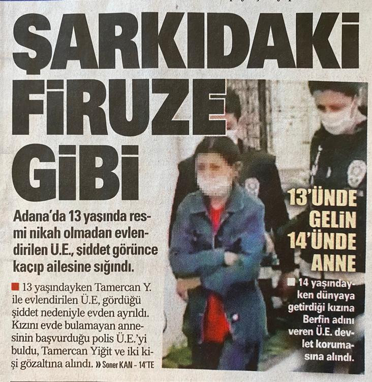 Havuz Medyası Çocuk Gelin Ünzile ile Aşk Şarkısı Firuze'yi Karıştırdı - Resim: 1