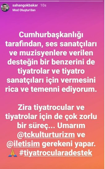 Cumhurbaşkanlığı konserlerinin ardından Şahan'dan çağrı - Resim: 1