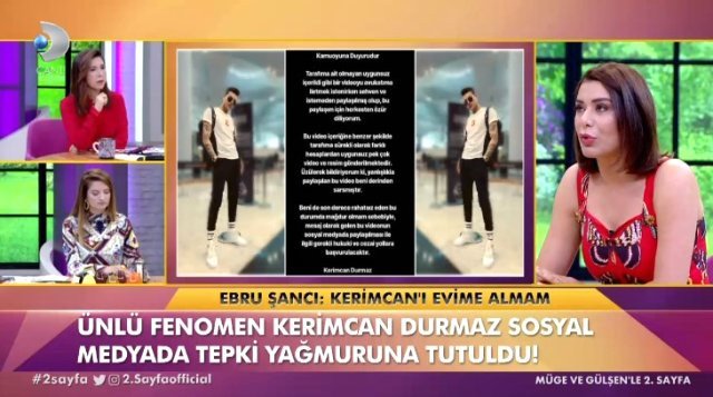 Ebru Şancı, cinsel organını açtığı söylenen Kerimcan Durmaz'ı topa tuttu - Resim: 2