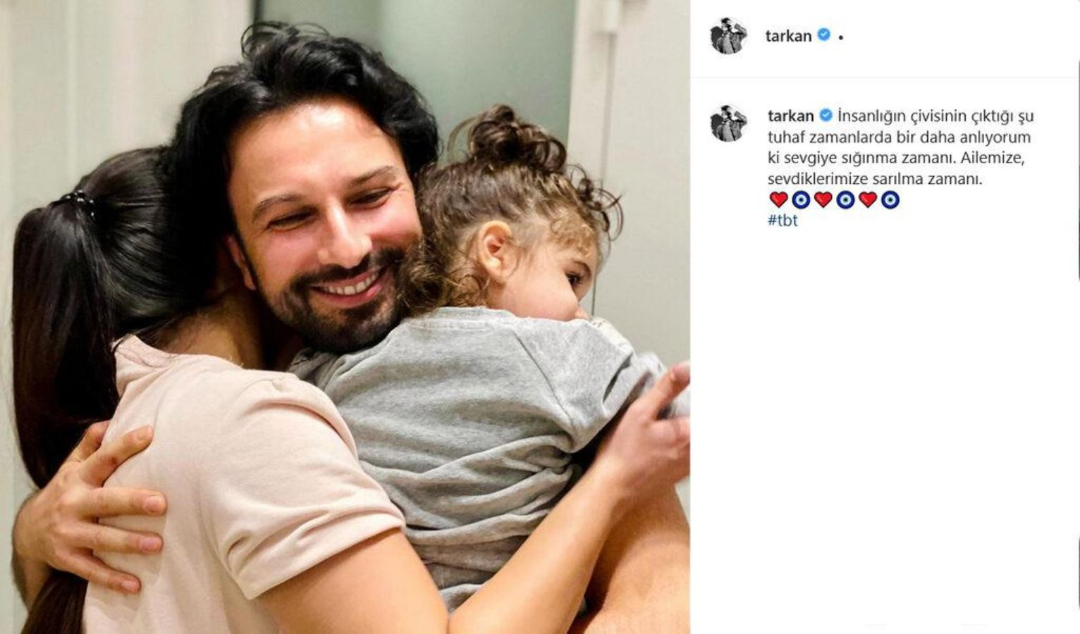 Mega Star Tarkan'dan Aile Paylaşımı: İnsanlığın Çivisi Çıktı - Resim: 1