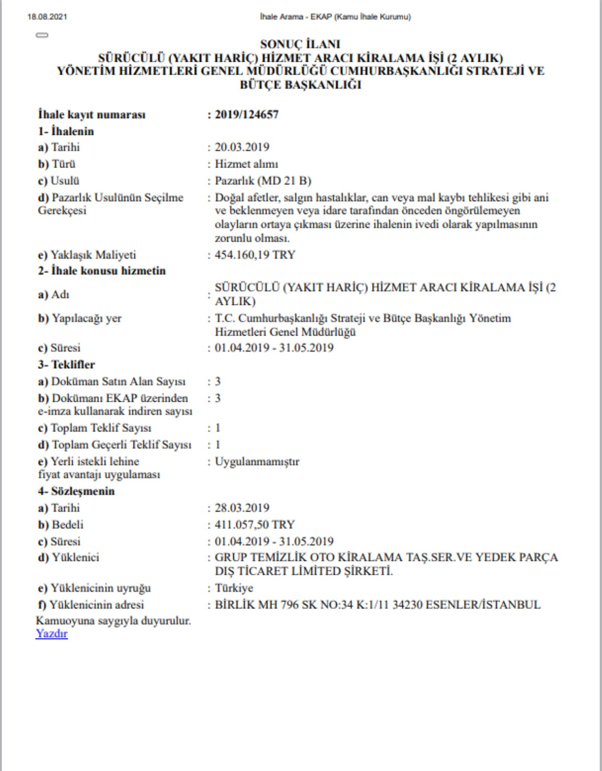 Saray'ın Sadece Damacana Masrafı 187 Bin TL! - Resim: 1