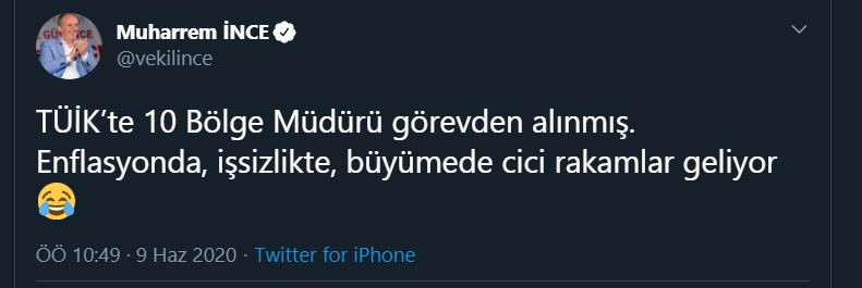 Muharrem İnce: Cici rakamlar geliyor! - Resim: 1