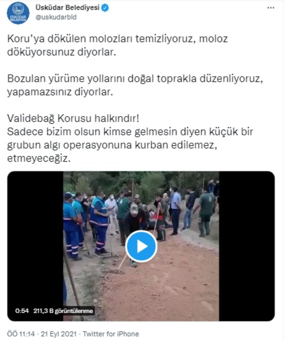 AKP'li Başkan İtiraf Etti: Validebağ'a Molozları Biz Döktük - Resim: 1