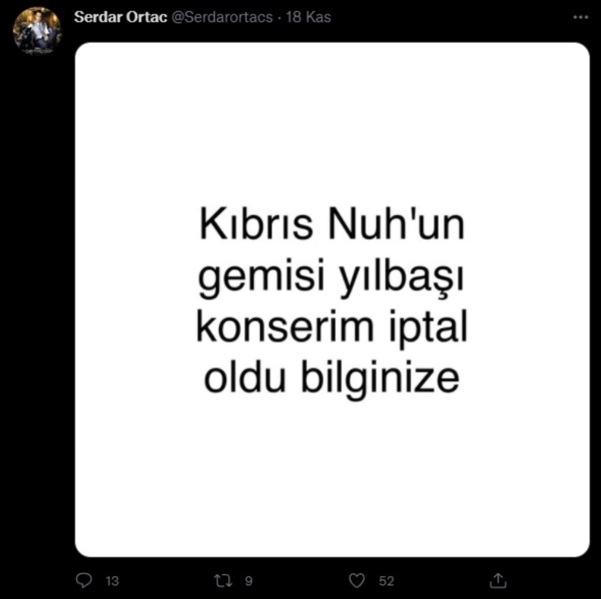 Yasadışı Bahis Listesindeki Serdar Ortaç'a Kıbrıs'tan Kötü Haber - Resim: 1
