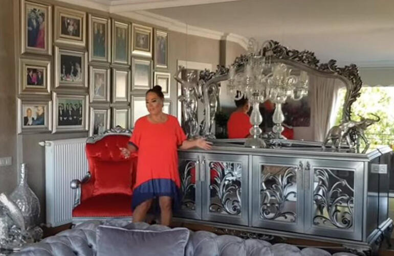 Safiye Soyman'ın Evi Görenleri Şaşkına Çeviriyor - Resim: 1