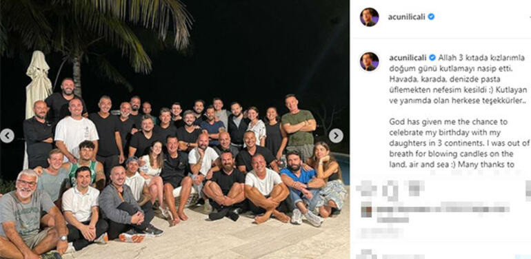 Acun Ilıcalı'ya Üç Kıtada Doğum Günü Kutlaması - Resim: 1