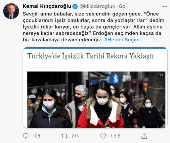 Kılıçdaroğlu: Erdoğan Kaçsa da Biz Kovalamaya Devam Edeceğiz - Resim: 1