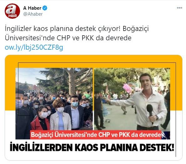 Ünlü BBC Muhabiri Kendisini Hedef Gösteren A Haber'le Dalga Geçti - Resim: 1