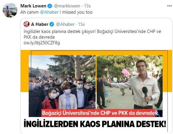 Ünlü BBC Muhabiri Kendisini Hedef Gösteren A Haber'le Dalga Geçti - Resim: 2