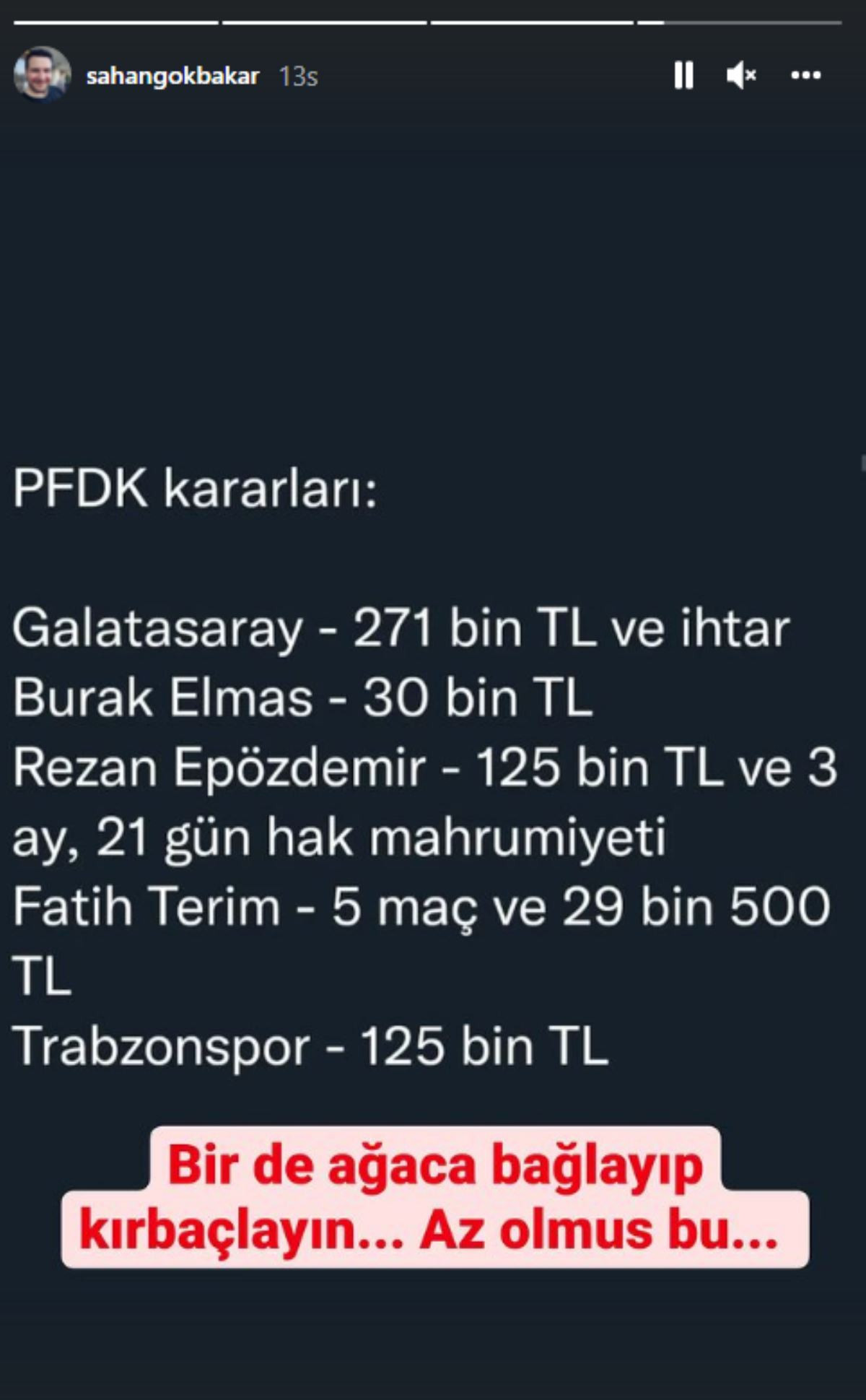 Şahan Gökbakar'dan Galatasaray Taraftarına: Bu Nasıl Cahillik - Resim: 2