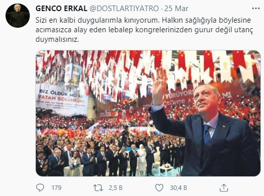 Genco Erkal Erdoğan'a Hakaretten İfade Verdi - Resim: 2