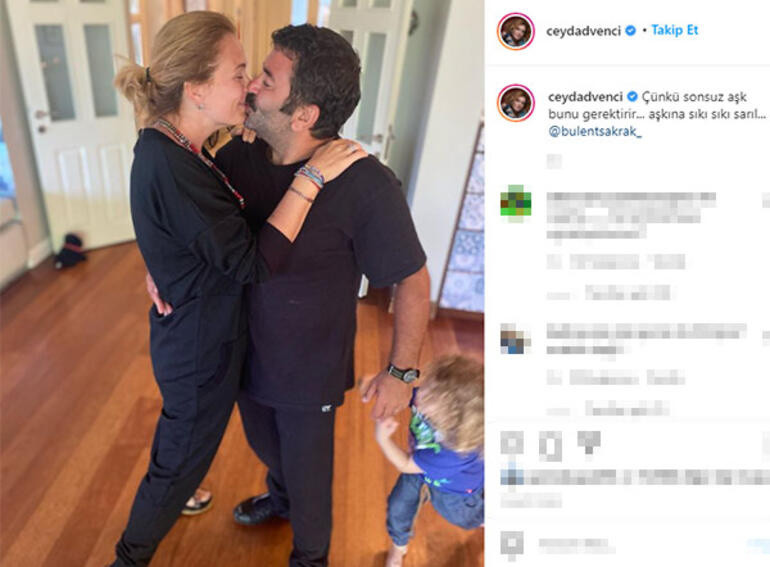 Ceyda Düvenci'den Aşk Dolu Paylaşım - Resim: 1