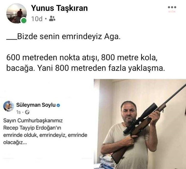 Soylu'ya Tüfekle Destek Veren Öğretmen Velileri Dehşete Düşürdü - Resim: 1