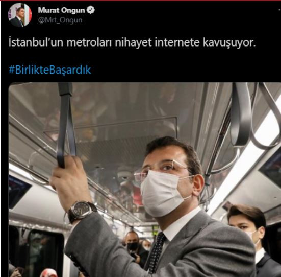 Ekrem İmamoğlu İstanbul'a Müjde Diyerek Duyurdu: Metrolara İnternet Geliyor - Resim: 2