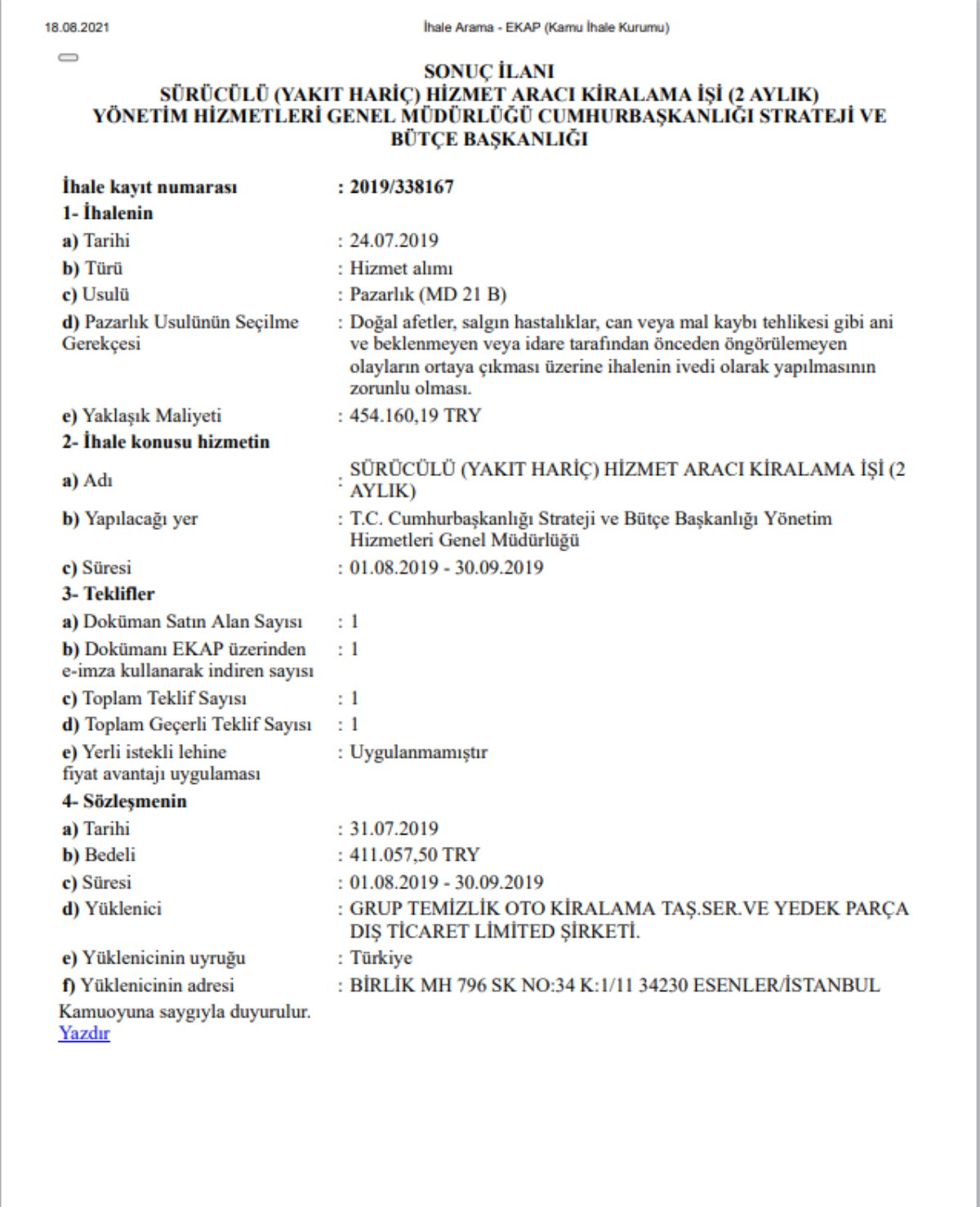 Saray'ın Sadece Damacana Masrafı 187 Bin TL! - Resim: 3