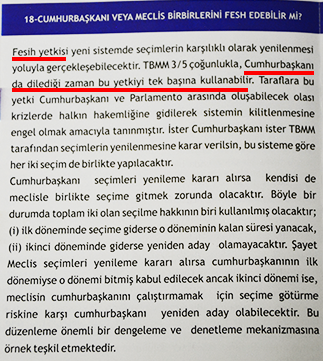 Erdoğan'ın yok dediği madde, AKP'nin kitapçığında - Resim: 1