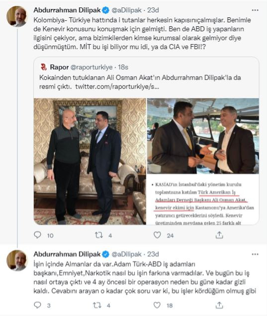 Yobaz Akit Yazarı Abdurrahman Dilipak'ın Uyuşturucu Kaçakçısıyla Fotoğrafı Ortaya Çıktı! - Resim: 1