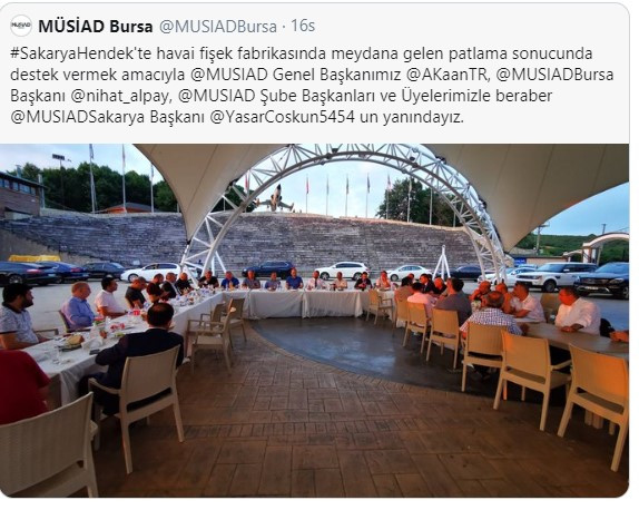 4 işçinin öldüğü fabrikanın sahibine moral yemeği - Resim: 1